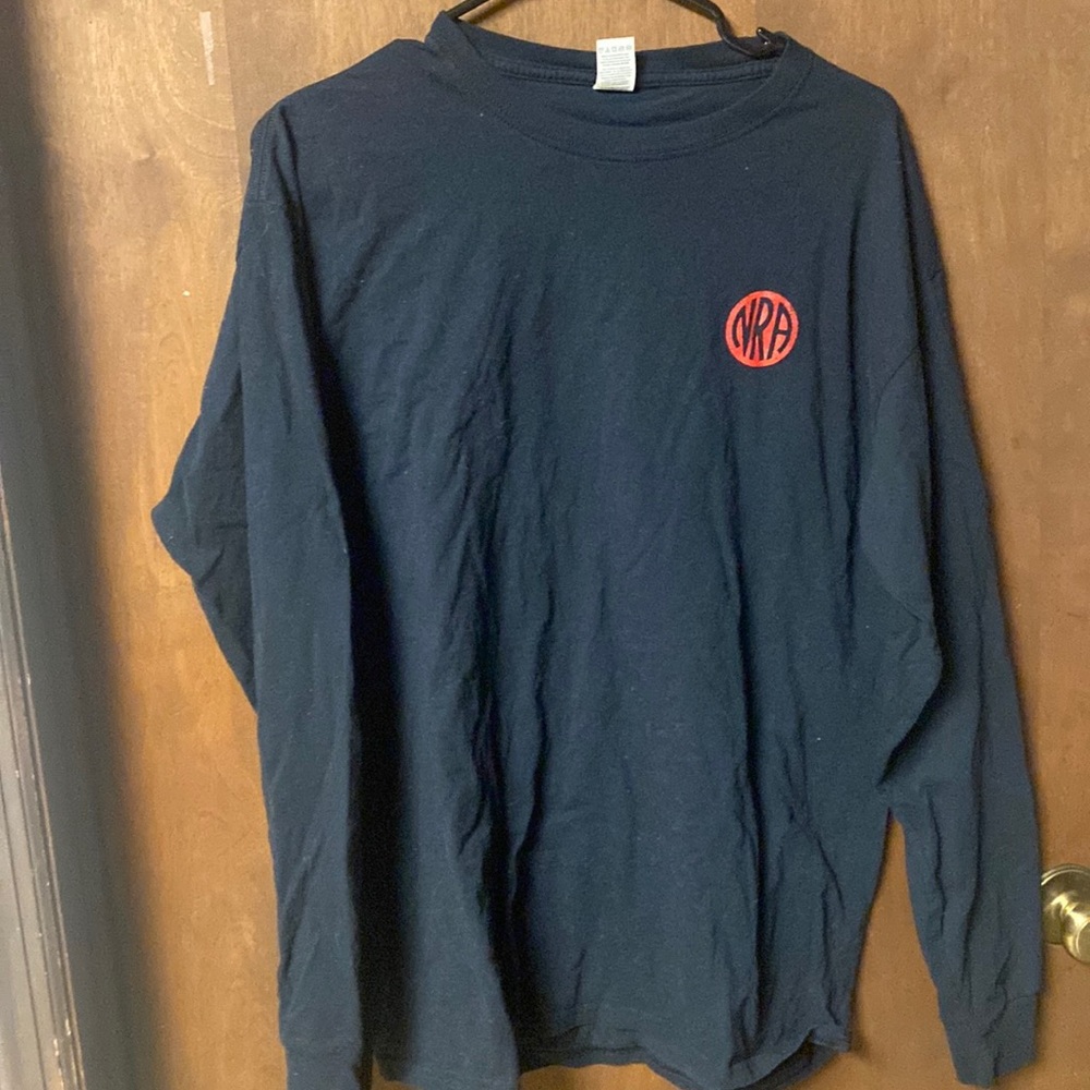 Black long sleeved NRA tshirt size lg